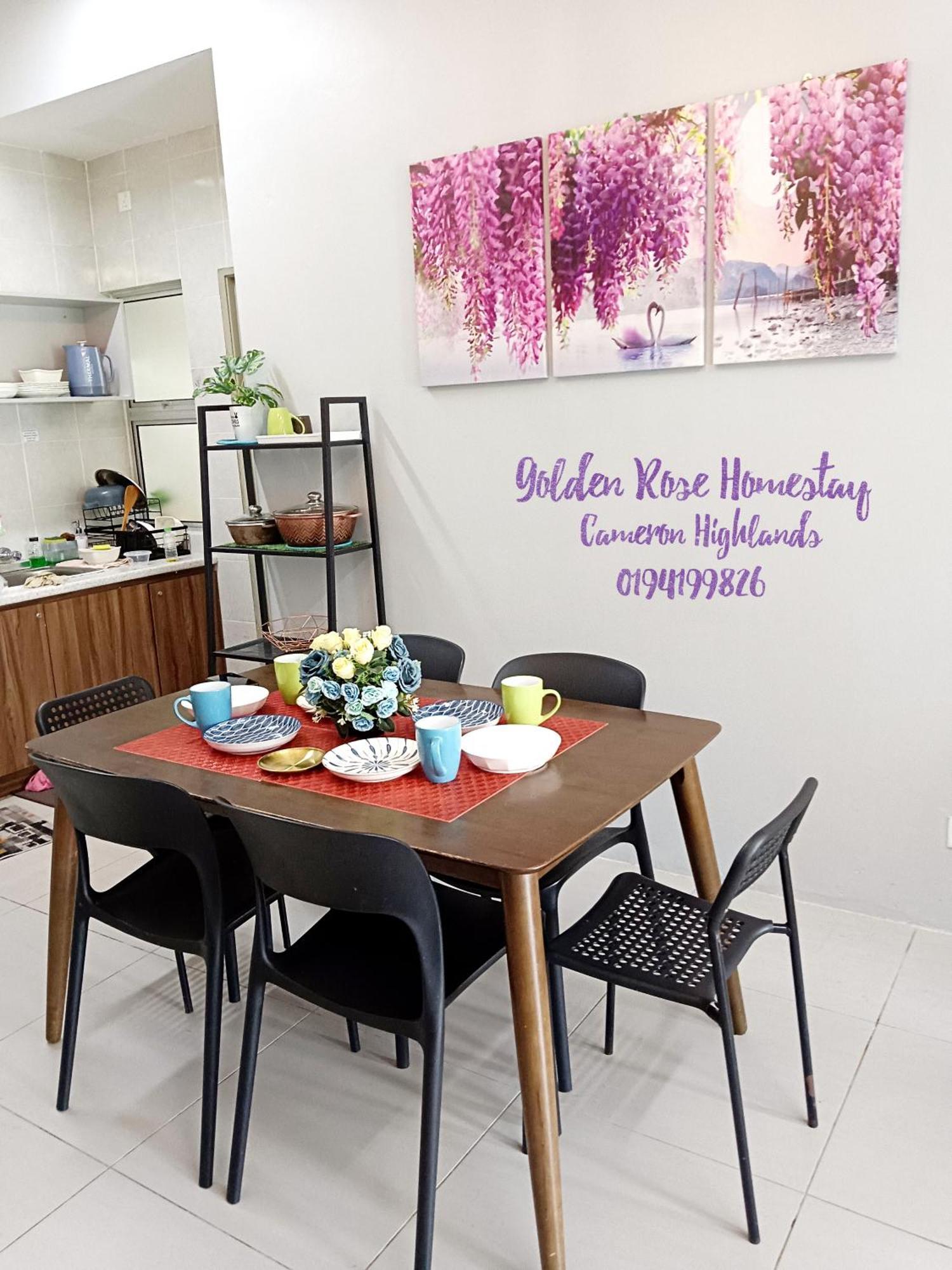 Golden Rose Homestay Cameron Highlands ブリンチャン エクステリア 写真